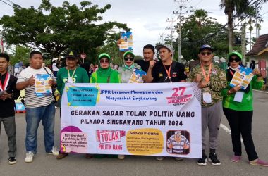 JPPR Singkawang Inisiasi Sadar Tolak Politik Uang