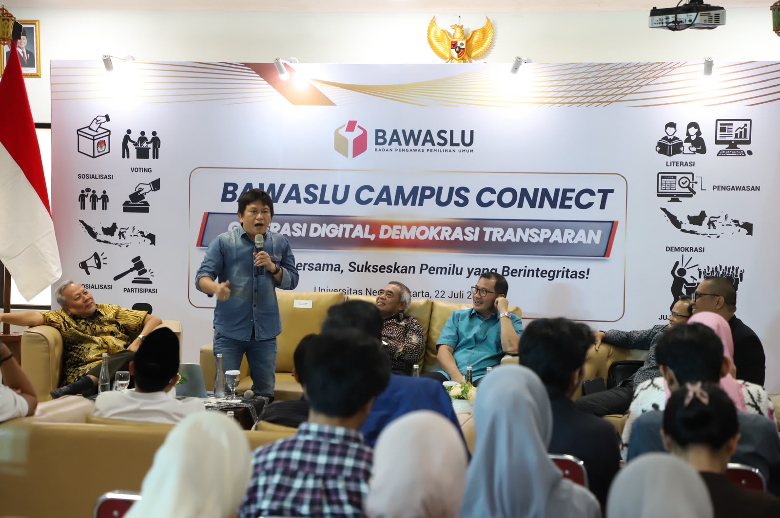Bawaslu Campus Connect di UNJ, JPPR Serukan Etika Digital dalam Kontestasi Politik